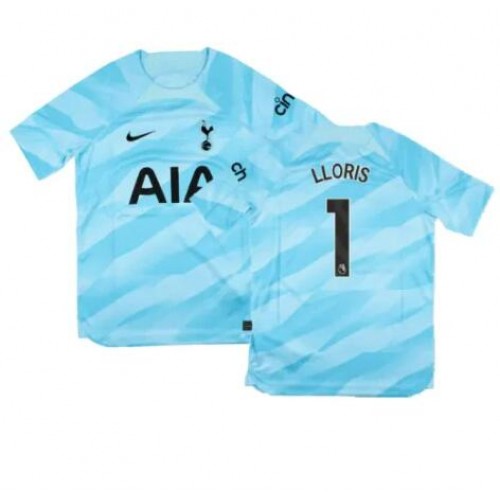 Fotballdrakt Barn Tottenham Hotspur Hugo Lloris #1 Keeper Hjemmedraktsett 2023-24 Kortermet (+ Korte bukser)